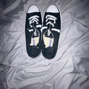 Black Converse Slip-ons